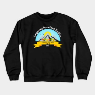 Conquering Mountains  Stone Mountain Crewneck Sweatshirt